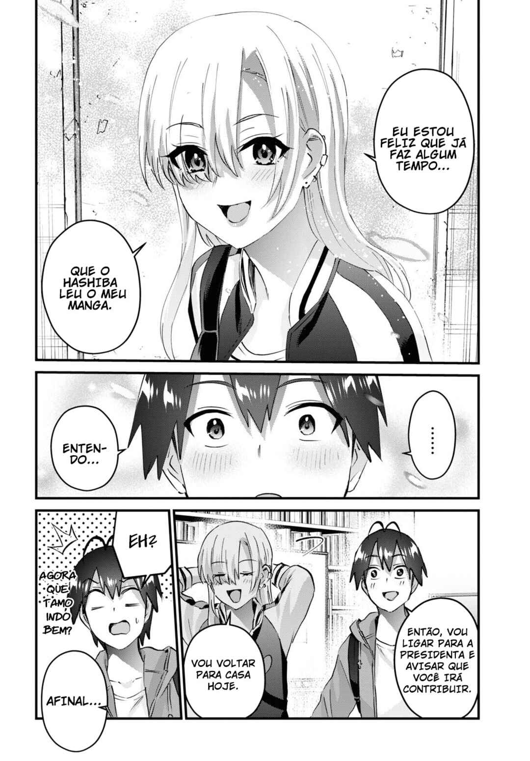 Hajimete no Gal capítulo 141 página 9
