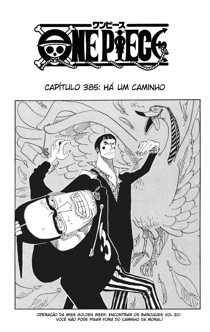 One Piece capítulo 385 página 1
