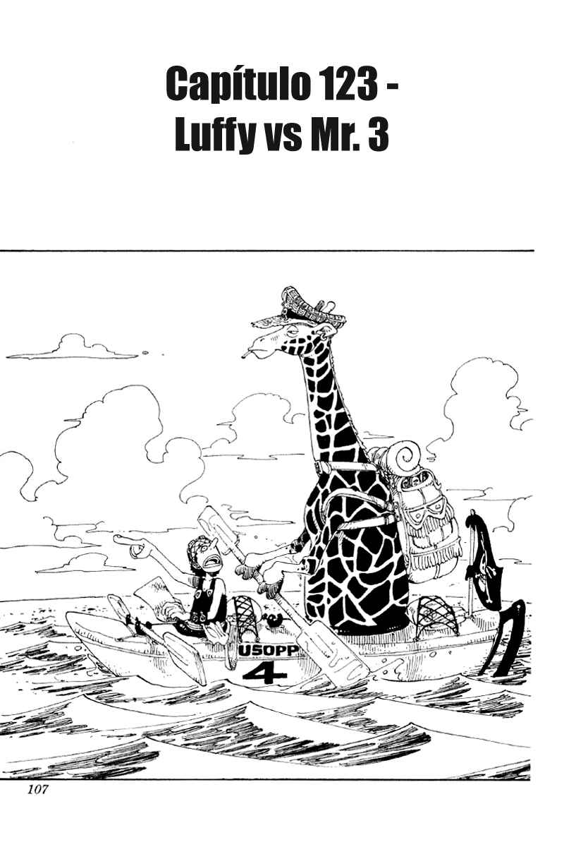 One Piece capítulo 123 página 1