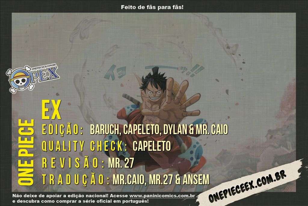 One Piece capítulo 917 página 1