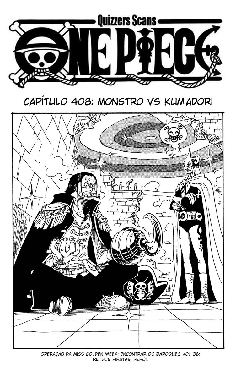 One Piece capítulo 408 página 1