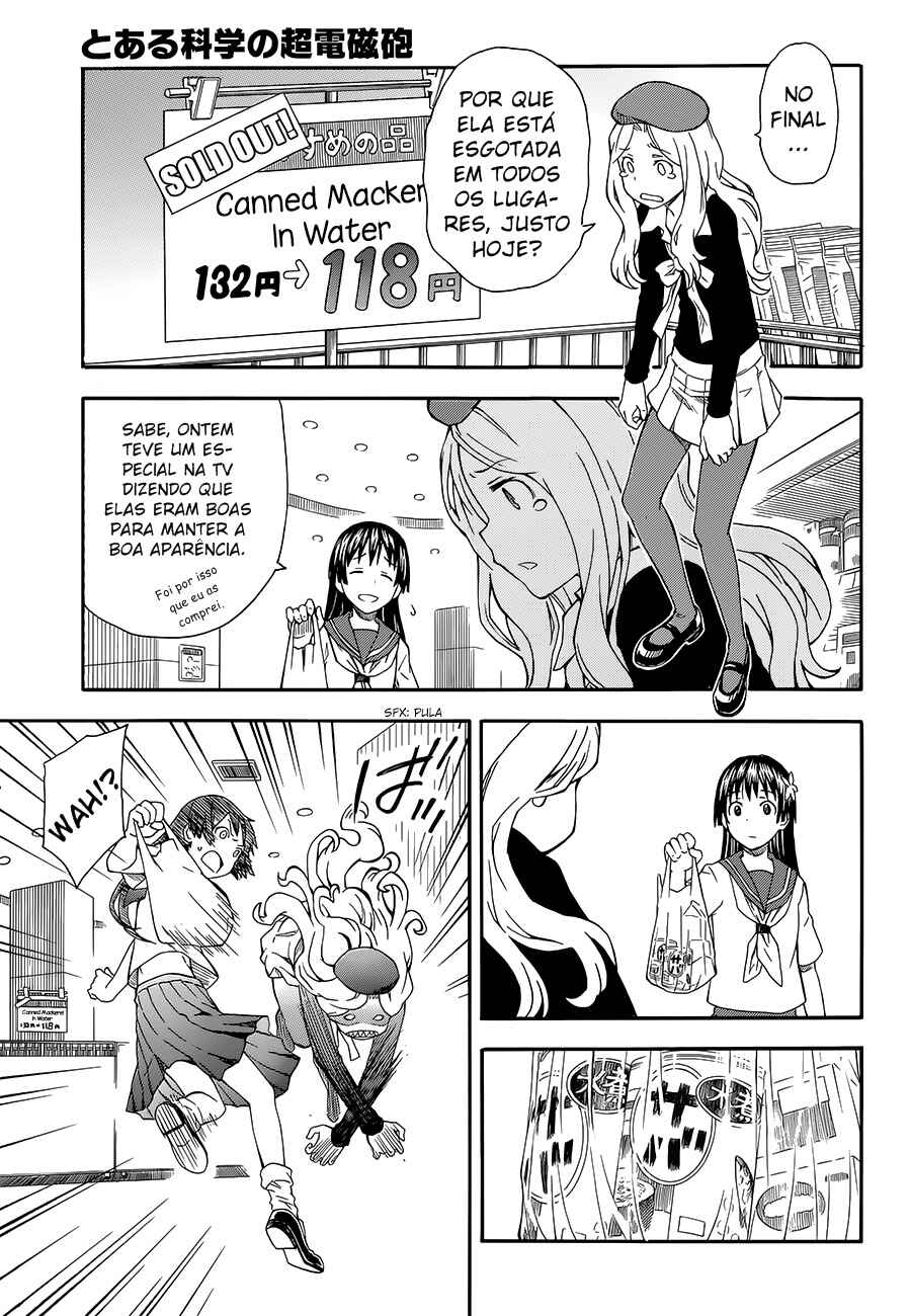 Toaru Majutsu no Index Gaiden: Toaru Kagaku no Railgun capítulo 80 página 3