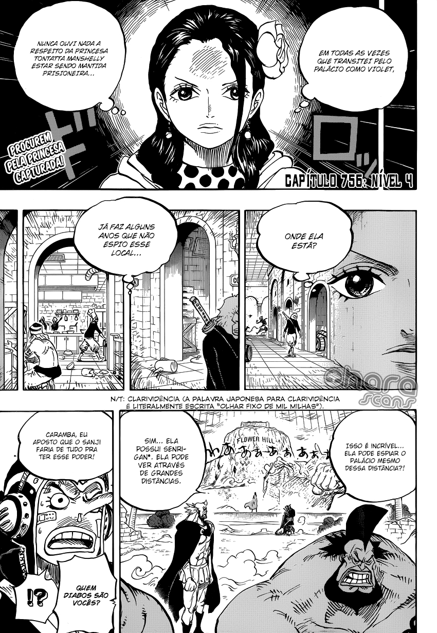One Piece capítulo 756 página 3