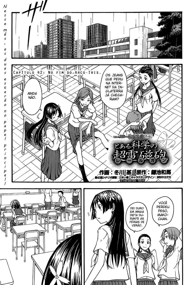 Toaru Majutsu no Index Gaiden: Toaru Kagaku no Railgun capítulo 42 página 2
