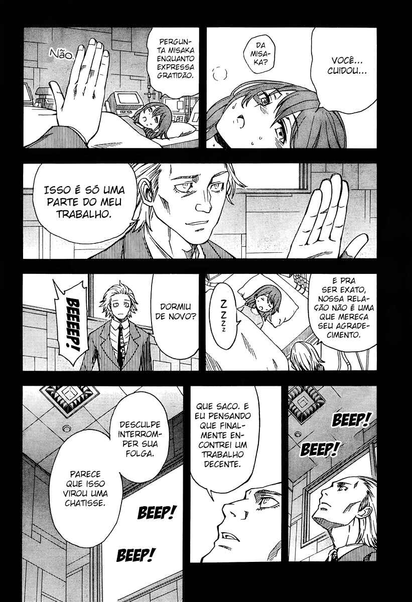 Toaru Majutsu no Index Gaiden: Toaru Kagaku no Railgun capítulo 61 página 2