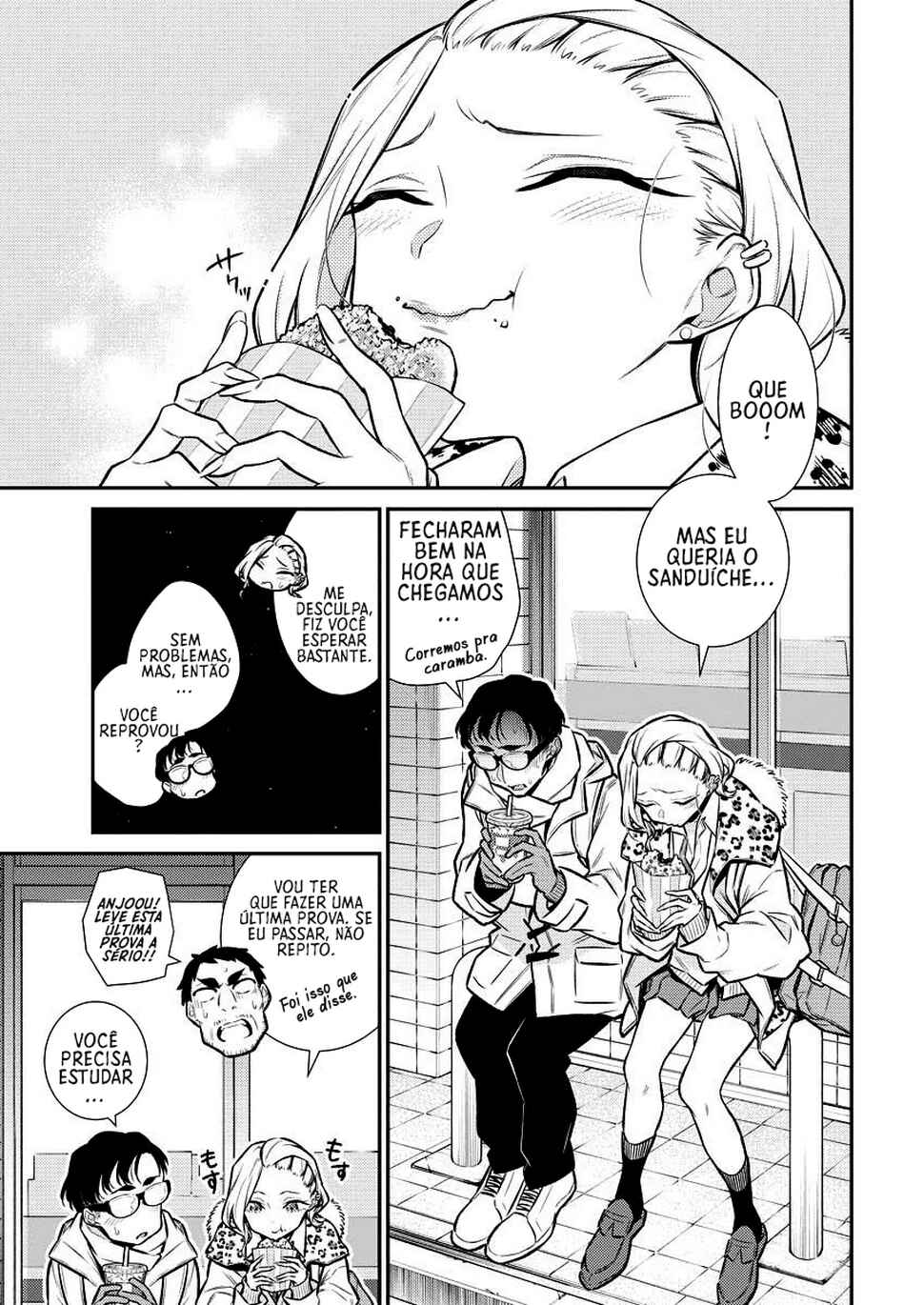 Yancha Gal no Anjou-san capítulo 108 página 4