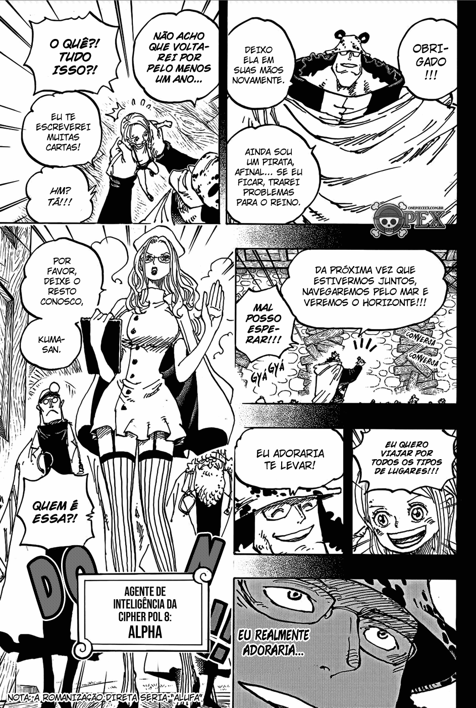 One Piece capítulo 1100 página 13