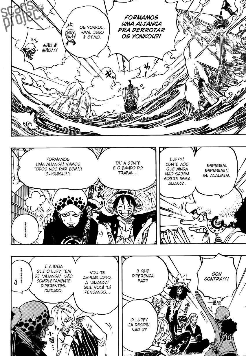 One Piece capítulo 698 página 13