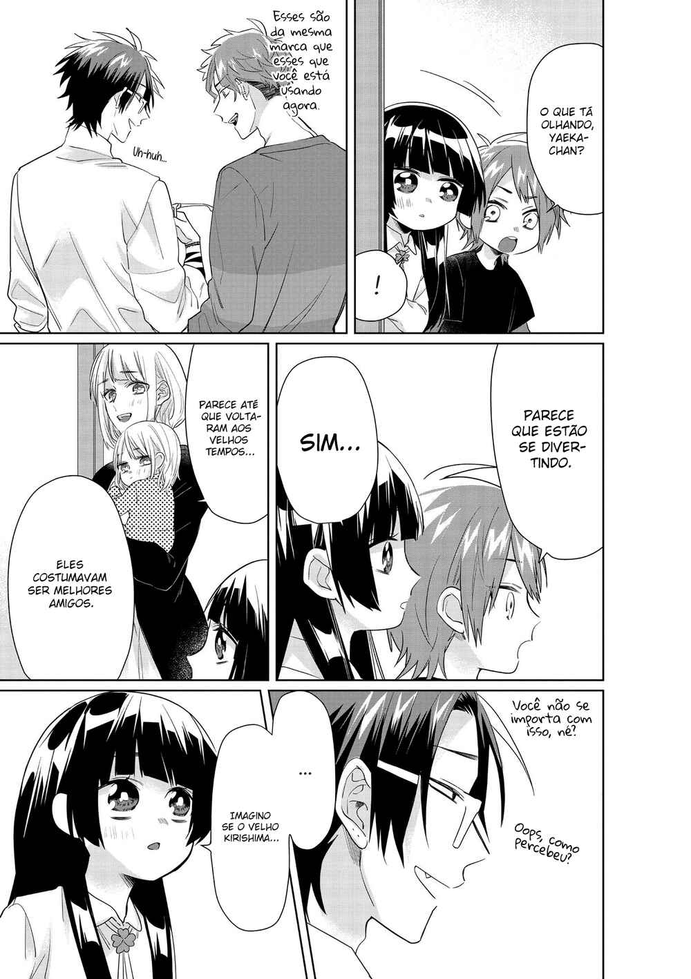 Kumichou Musume to Sewa-gakari capítulo 36 página 12