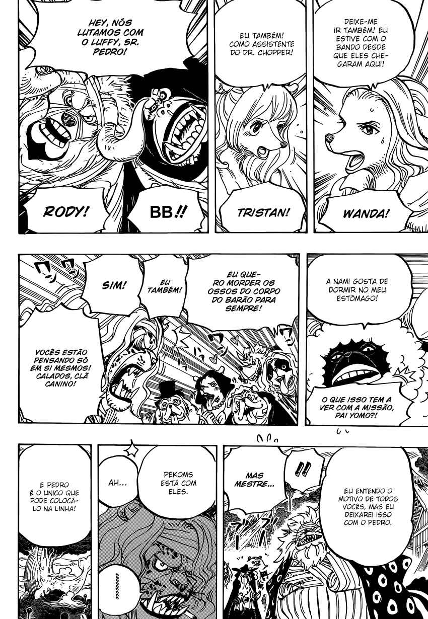 One Piece capítulo 822 página 12