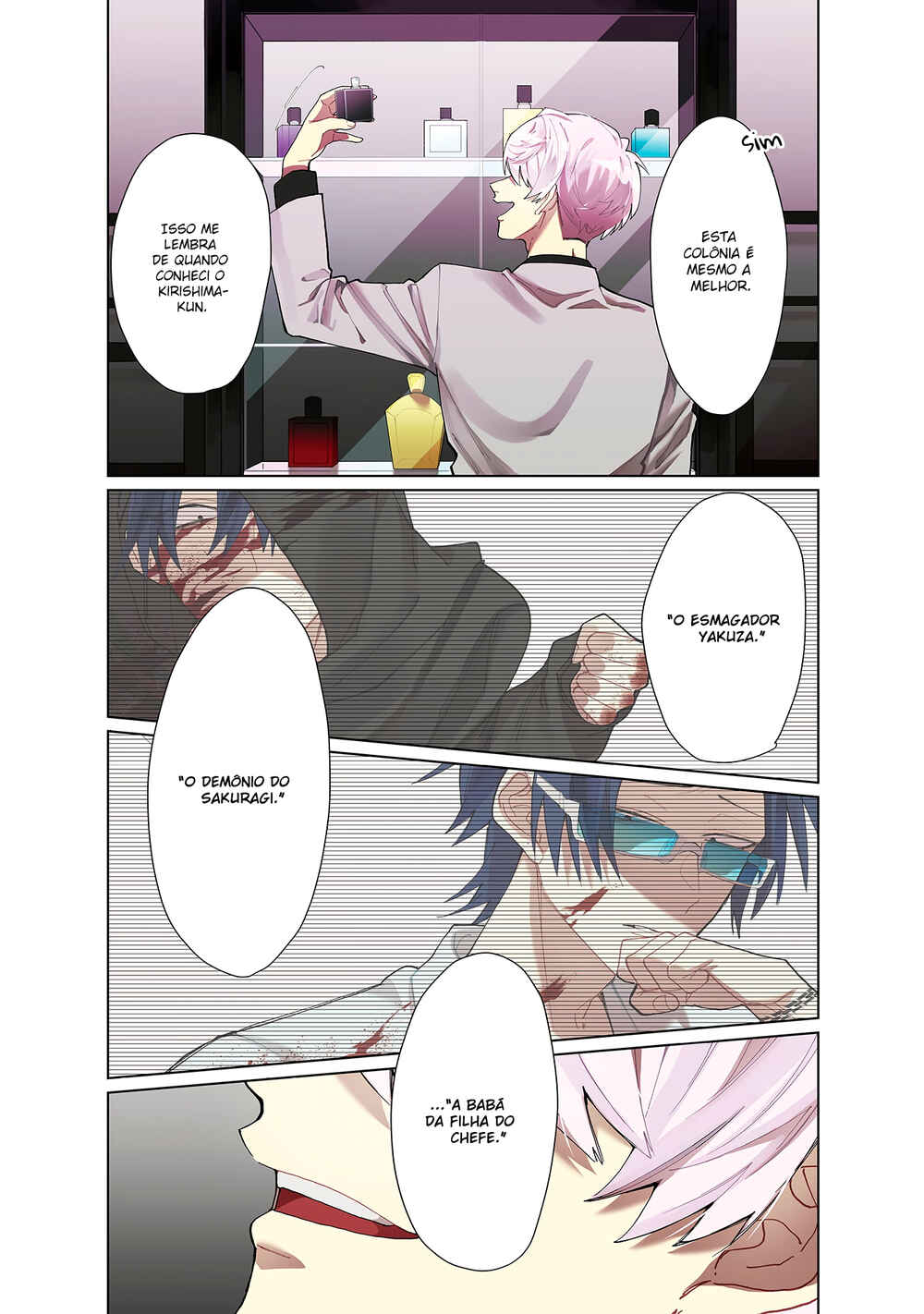 Kumichou Musume to Sewa-gakari capítulo 40 página 5