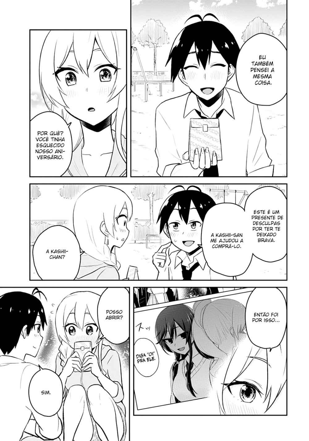 Hajimete no Gal capítulo 37 página 10