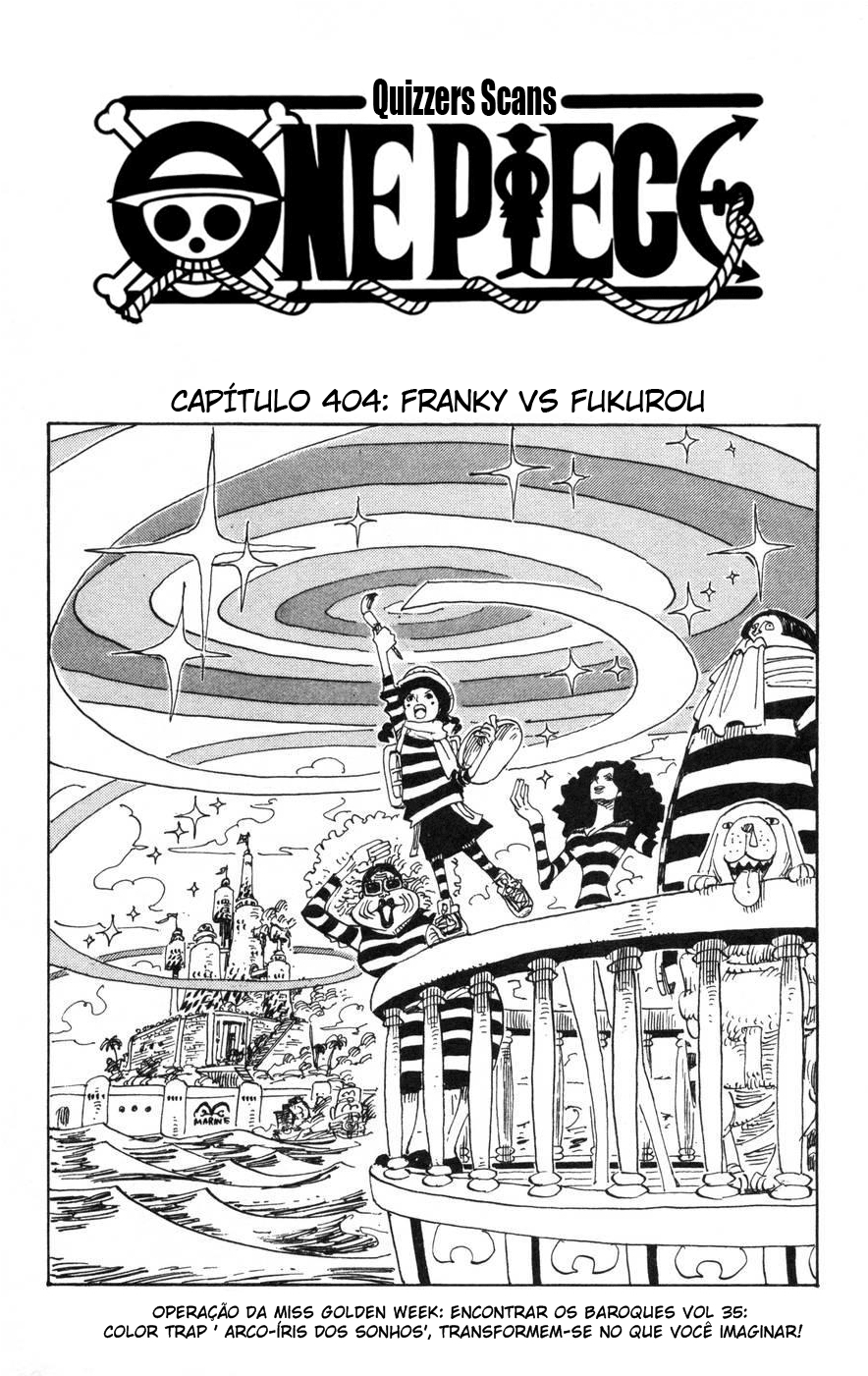 One Piece capítulo 404 página 1