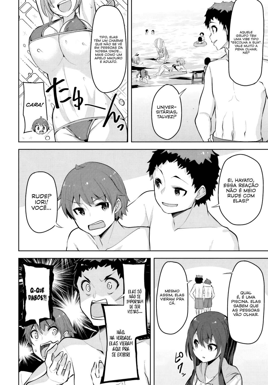 Tenkousaki no Seiso Karen na Bishoujo ga, Mukashi Danshi to Omotte Issho ni Asonda Osananajimi datta Ken capítulo 29 página 4