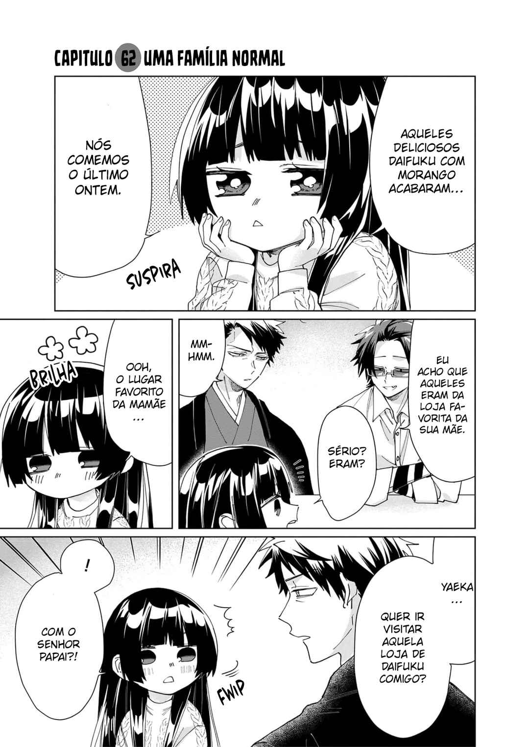 Kumichou Musume to Sewa-gakari capítulo 62 página 2