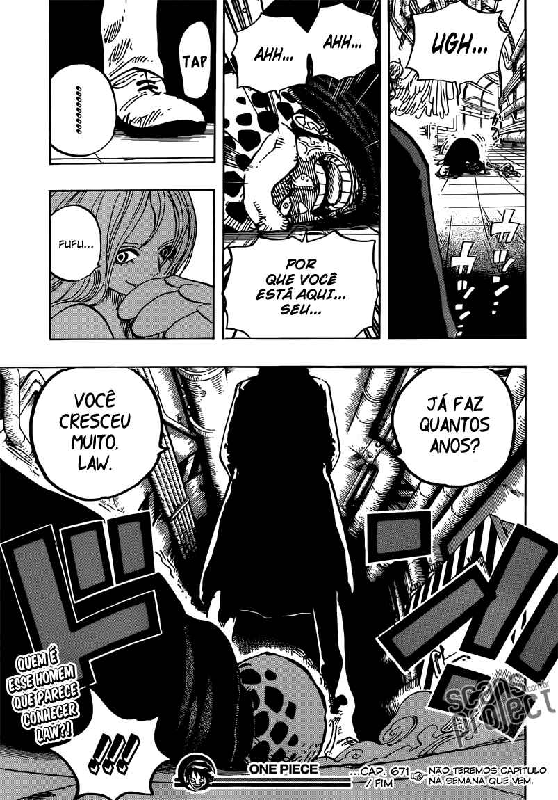 One Piece capítulo 671 página 17