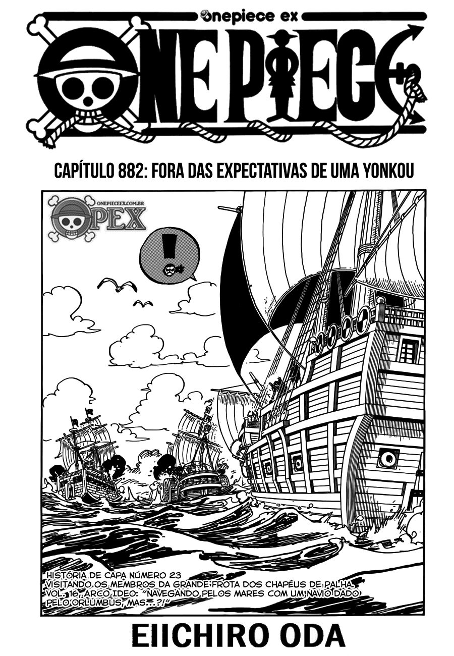 One Piece capítulo 882 página 1