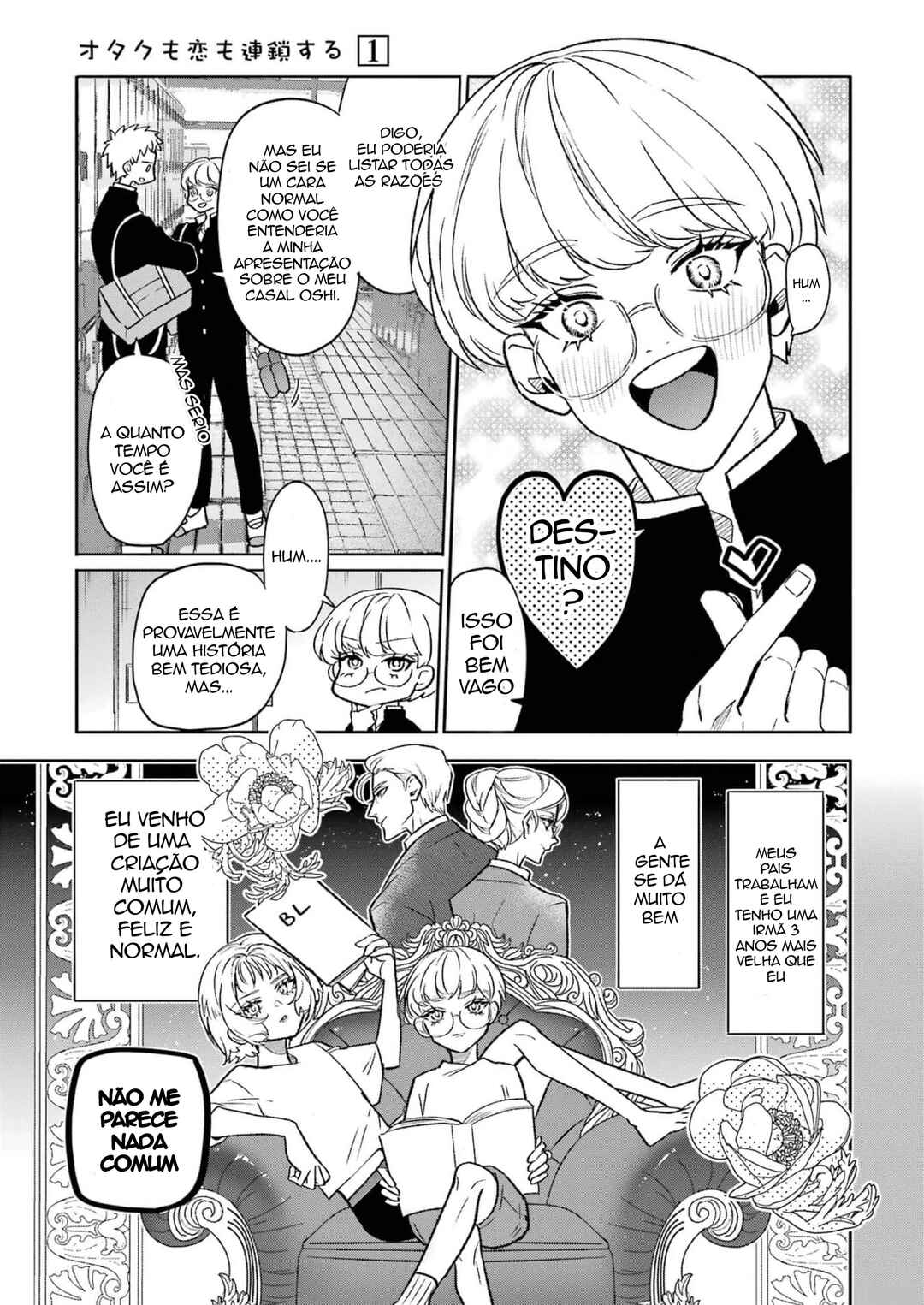 Otaku mo Koi mo Rensa Suru capítulo 4 página 3
