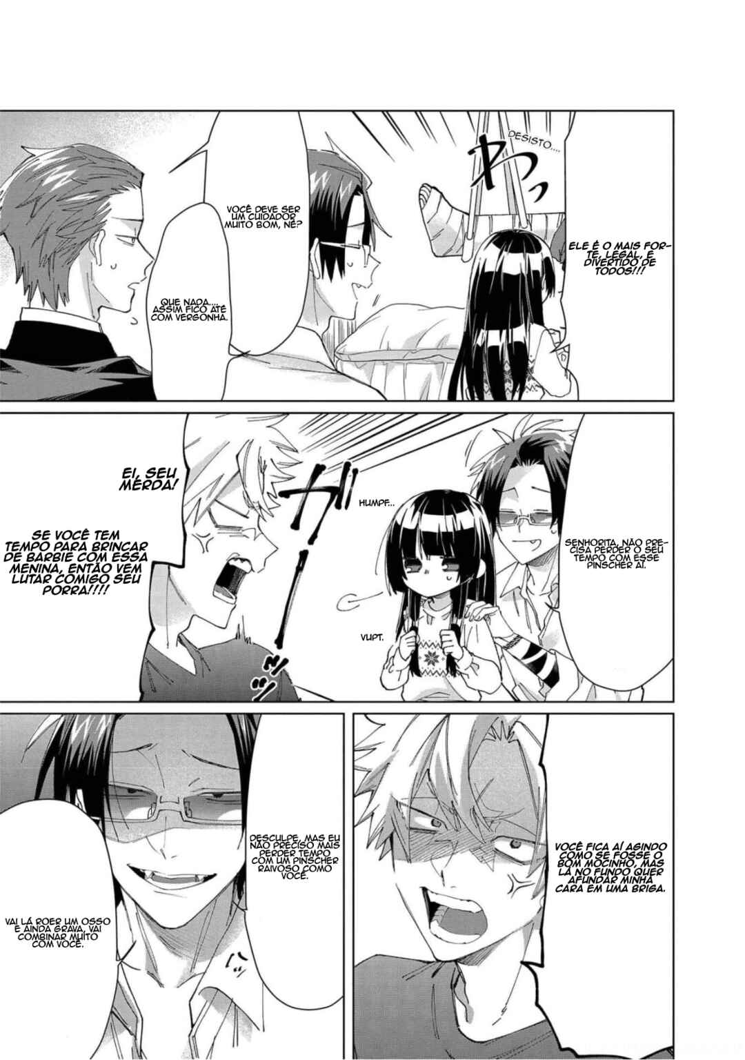 Kumichou Musume to Sewa-gakari capítulo 65 página 14