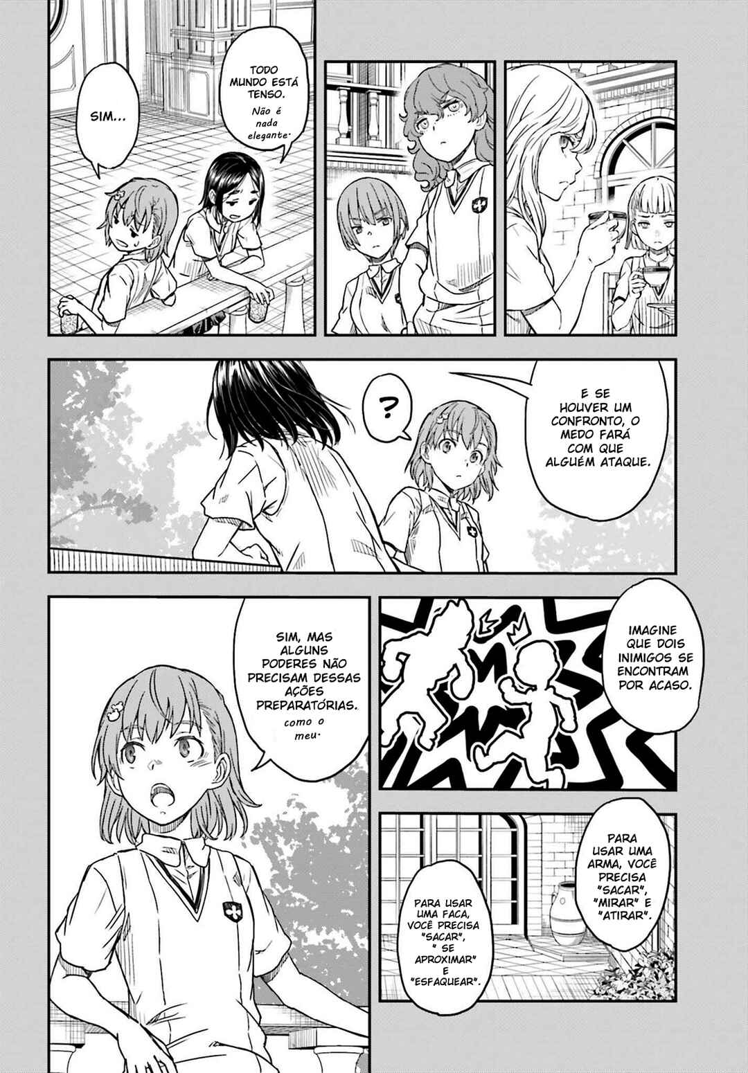 Toaru Majutsu no Index Gaiden: Toaru Kagaku no Railgun capítulo 138 página 3