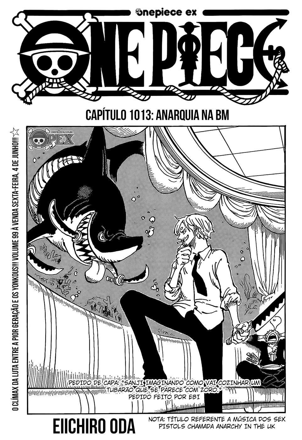 One Piece capítulo 1013 página 1