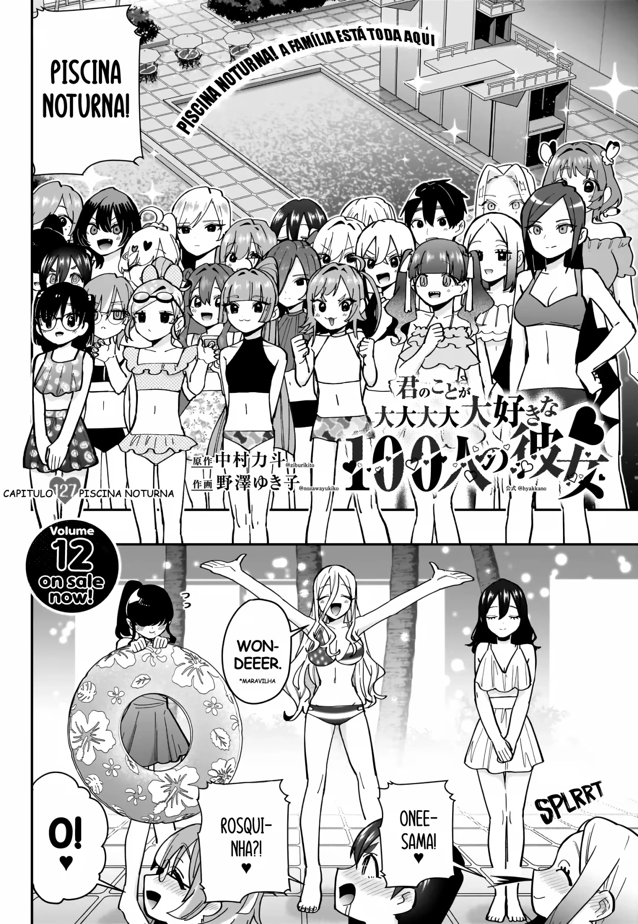 Kimi no Koto ga dai dai dai dai dai suki na 100-nin no Kanojo capítulo 127 página 2