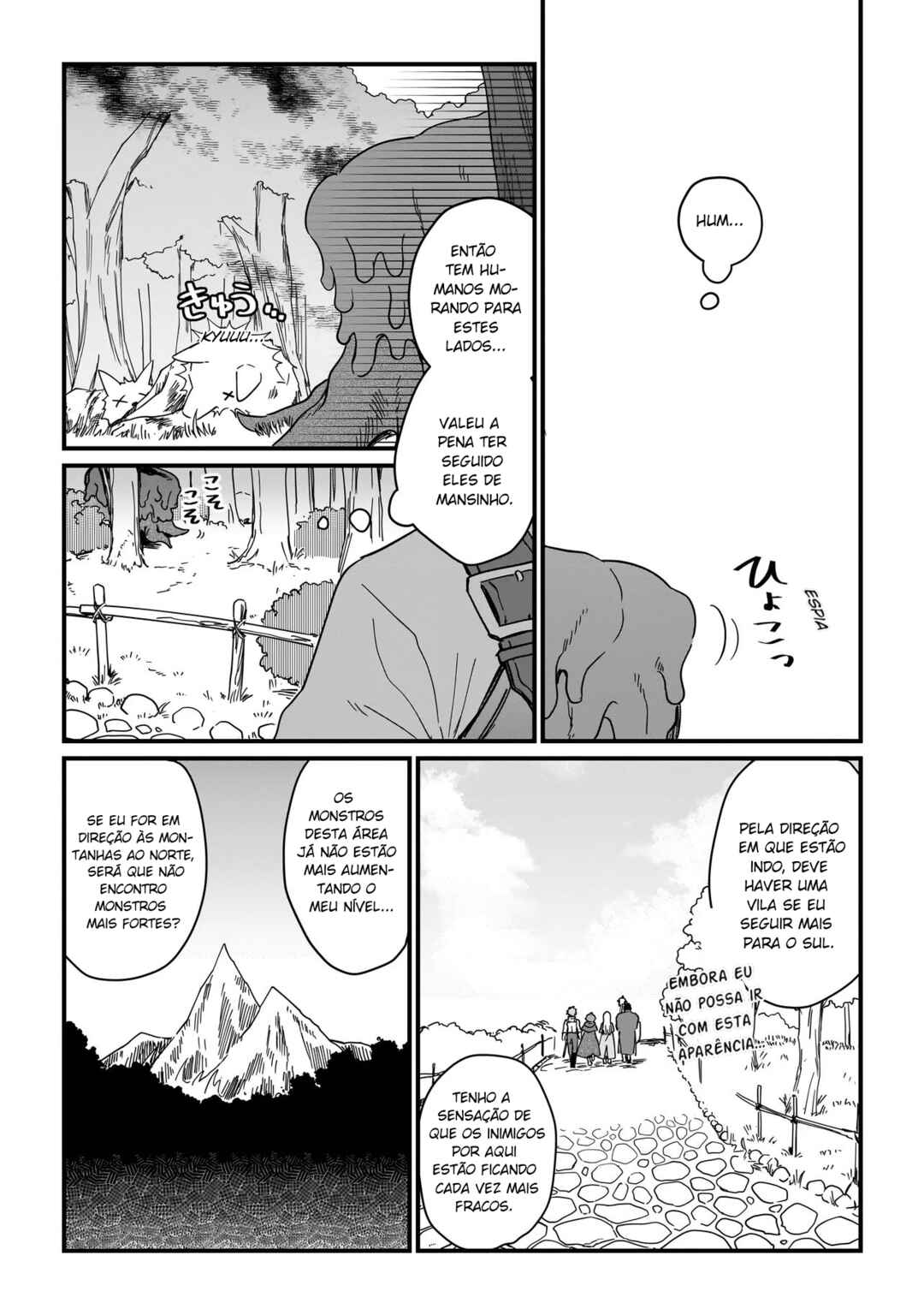 Koke kara Hajimaru Isekai Life capítulo 3.2 página 7