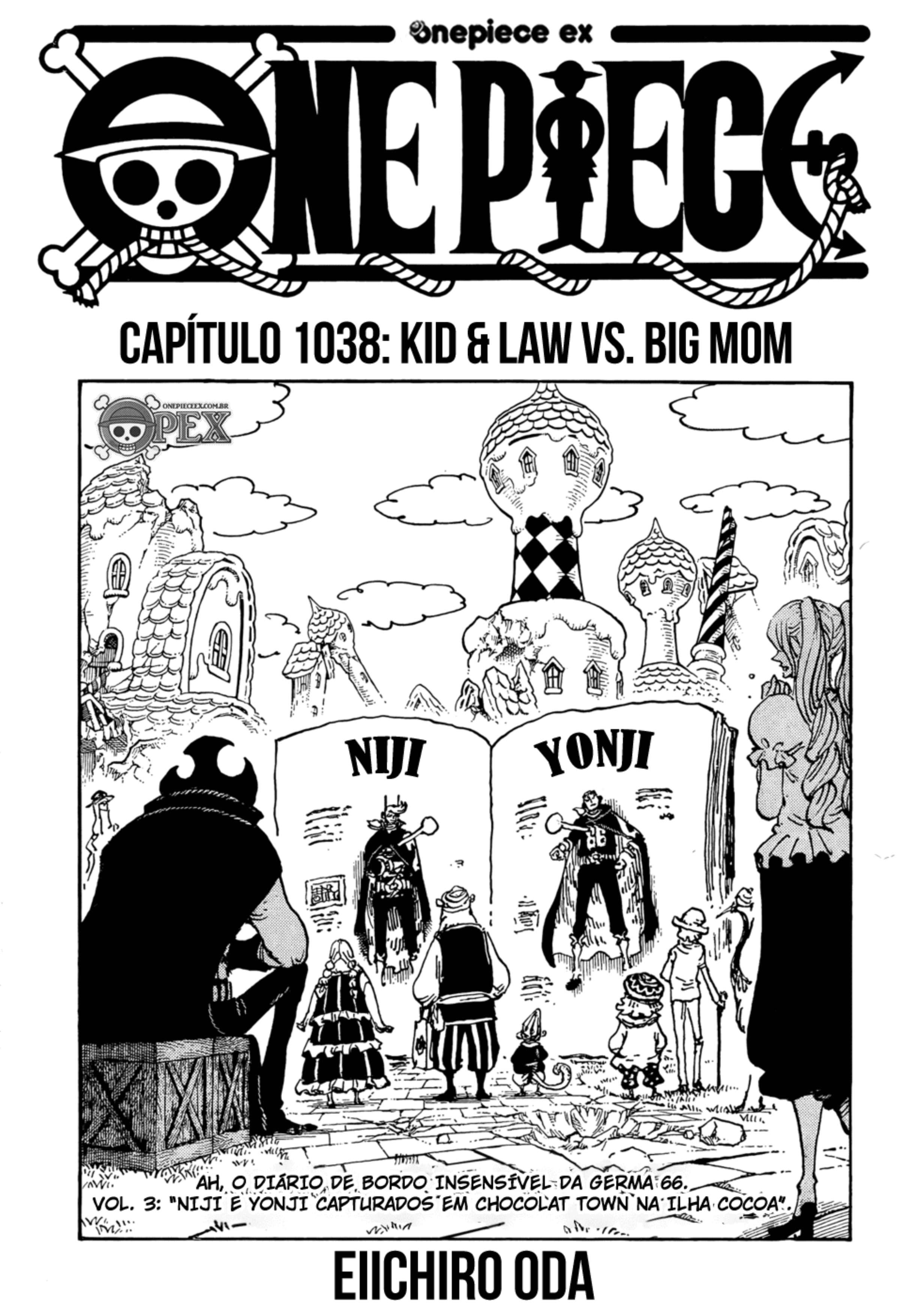 One Piece capítulo 1038 página 1