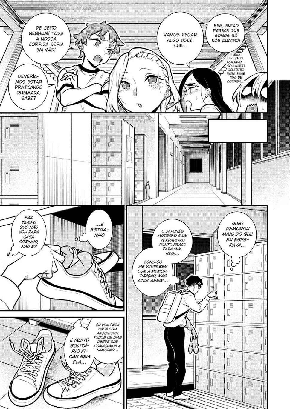 Yancha Gal no Anjou-san capítulo 136 página 8