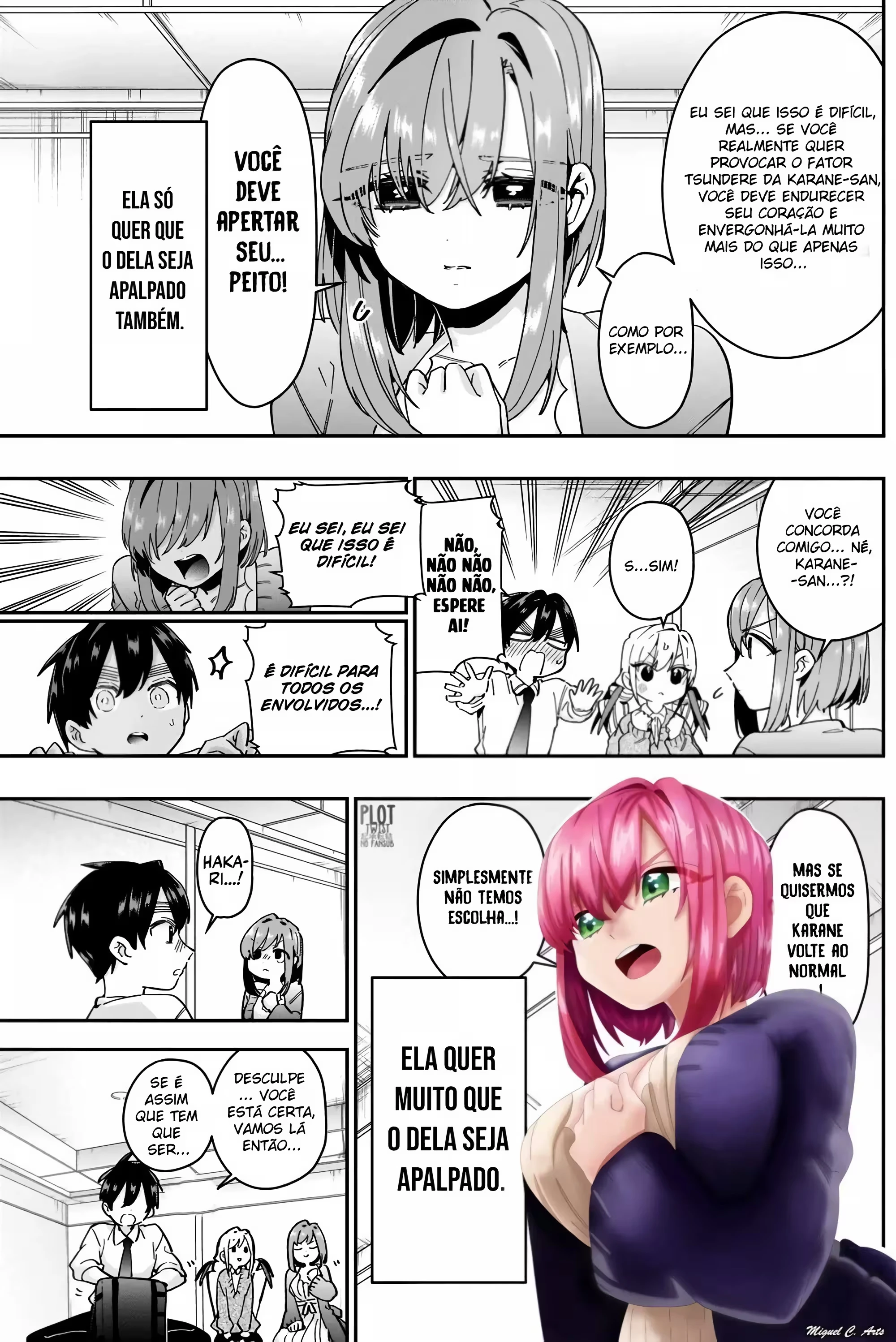 Kimi no Koto ga dai dai dai dai dai suki na 100-nin no Kanojo capítulo 49 página 13