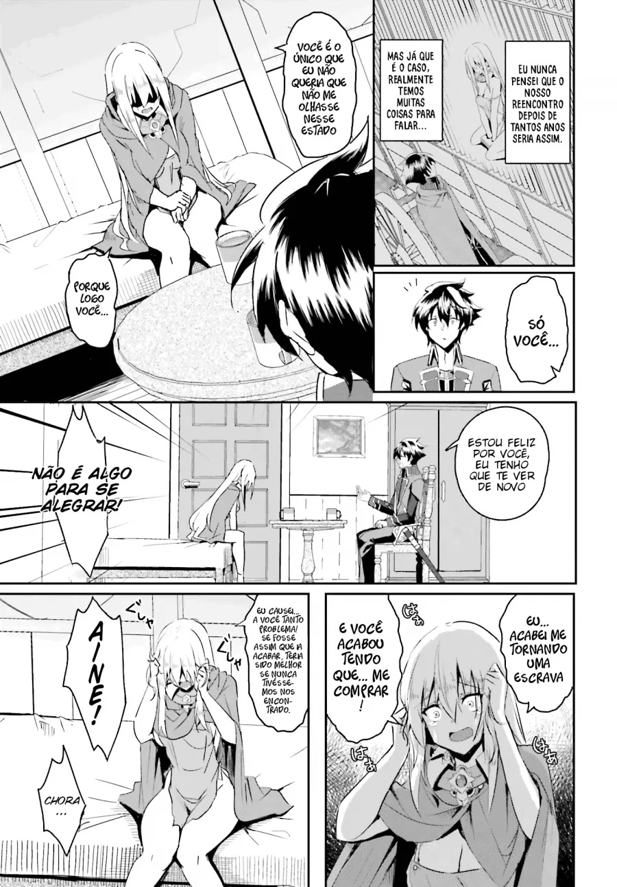 My childhood friend who I used to train swordsmanship with became a slave, so I, as an S-Rank adventurer decided to buy her and protect her. capítulo 1 página 14