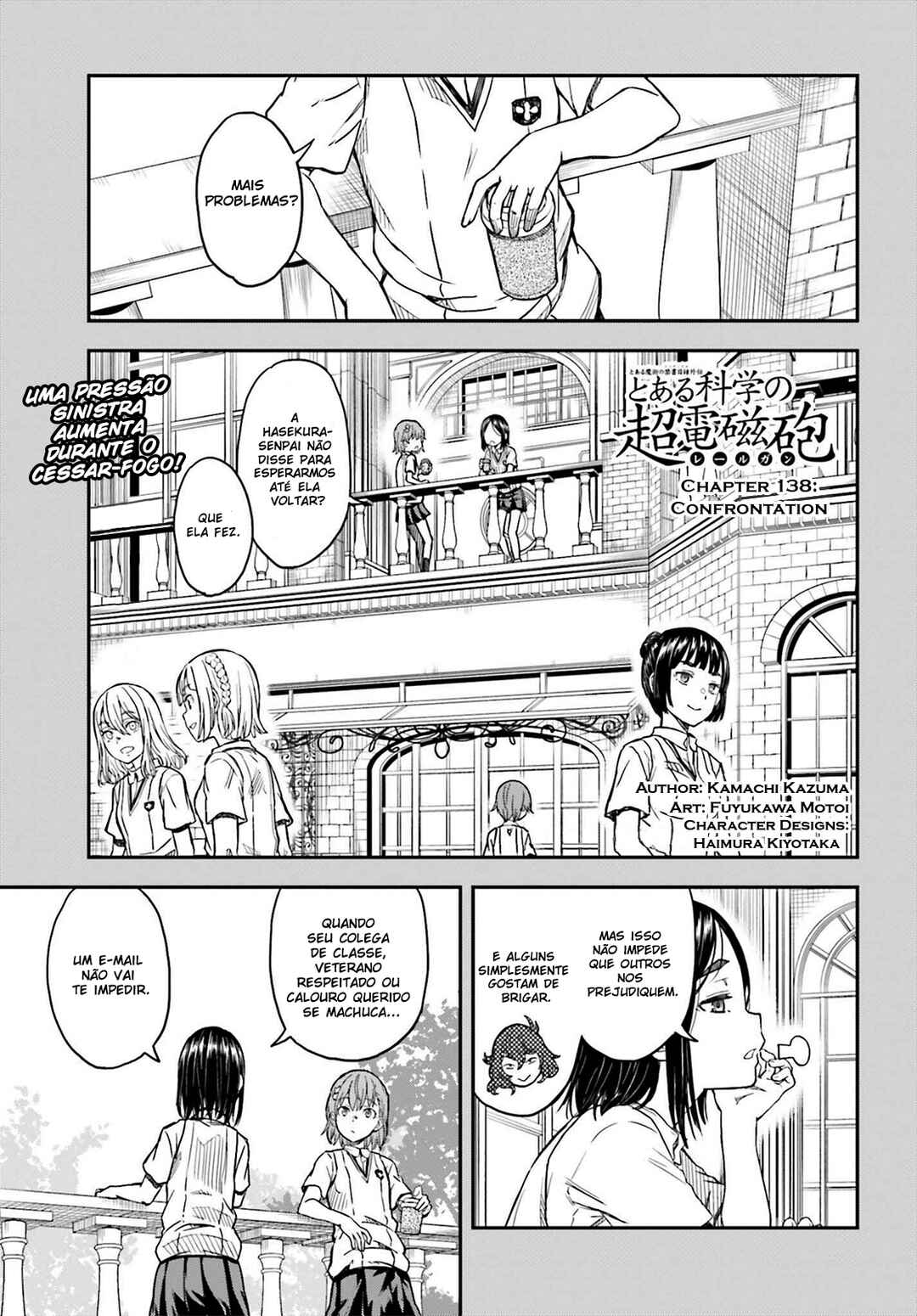 Toaru Majutsu no Index Gaiden: Toaru Kagaku no Railgun capítulo 138 página 2