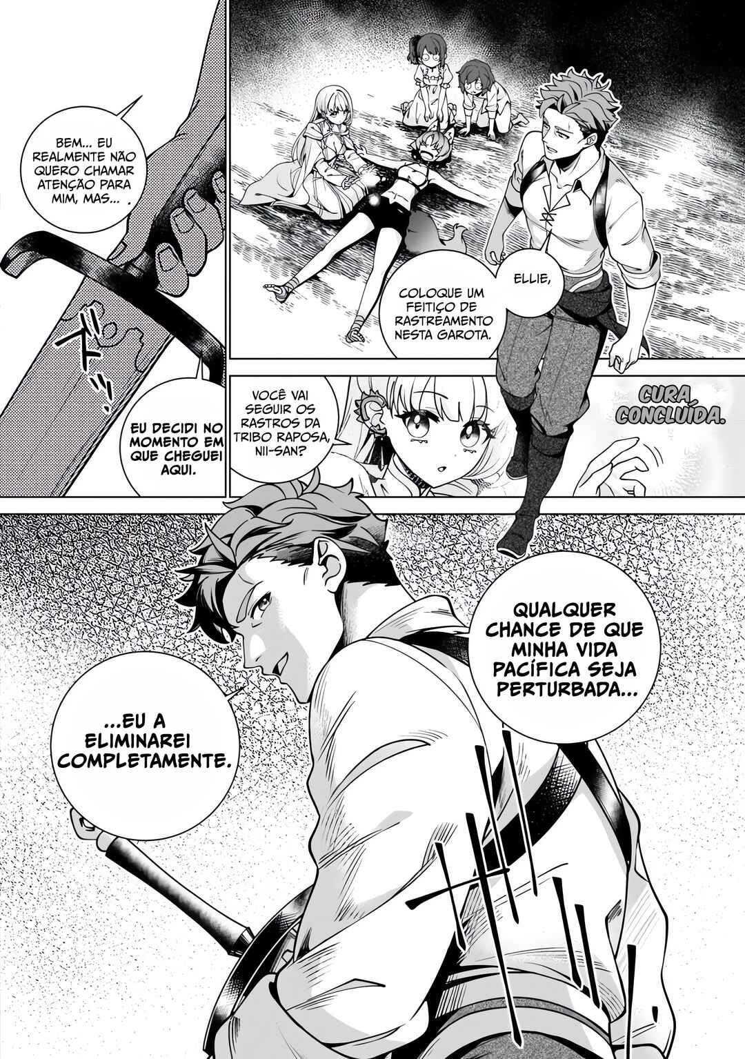 Netorare Tsuihousareta Saikyou Kishi Danchou no Ossan, Katainaka de Eiyuu ni Matsuriagerareru capítulo 3 página 7