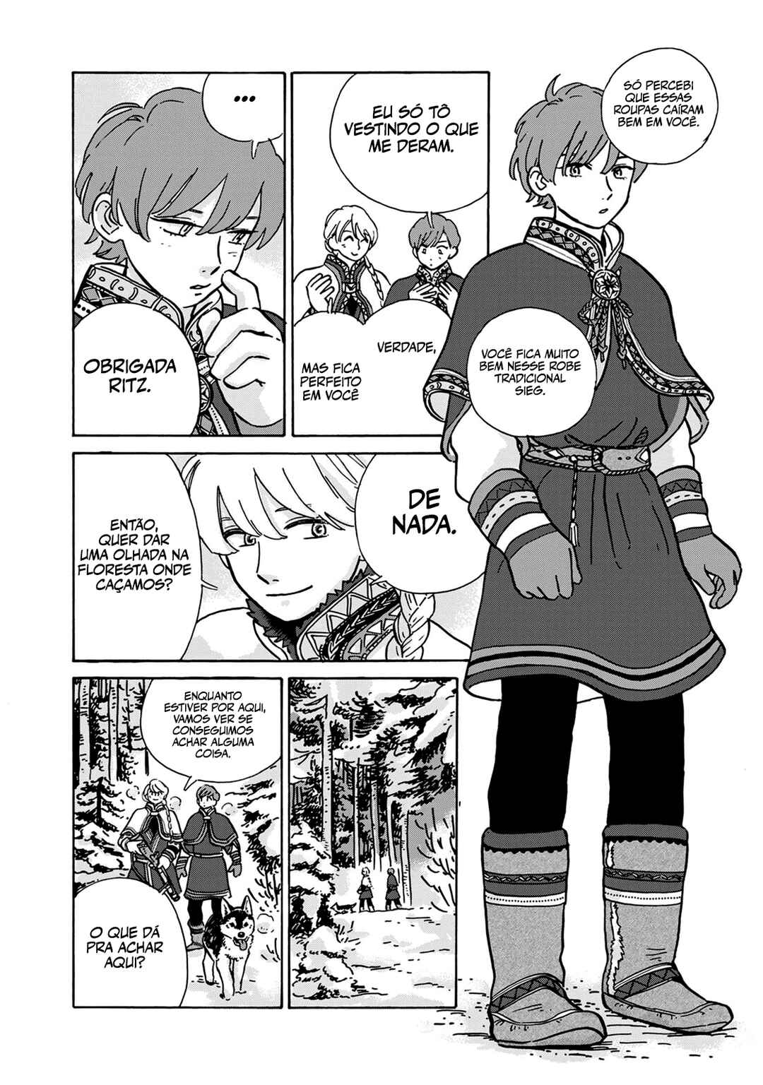 Hokuo Kizoku to Moukinzuma no Yukiguni Karigurashi capítulo 5 página 9