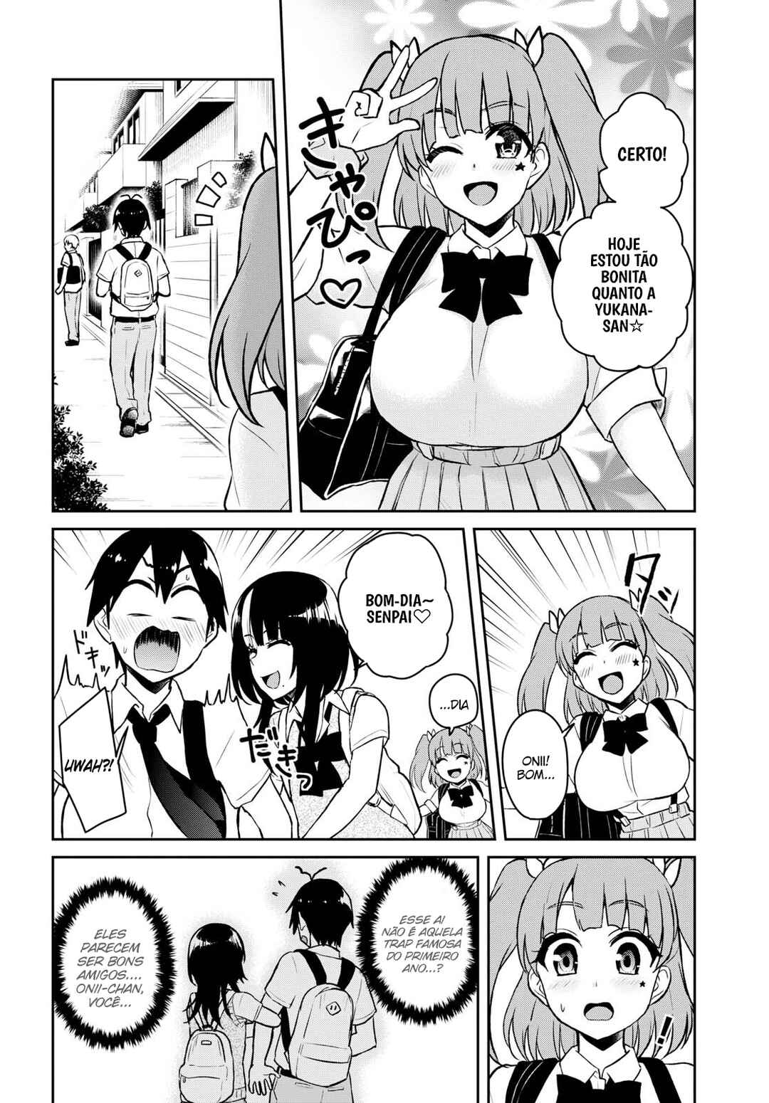 Hajimete no Gal capítulo 56 página 8
