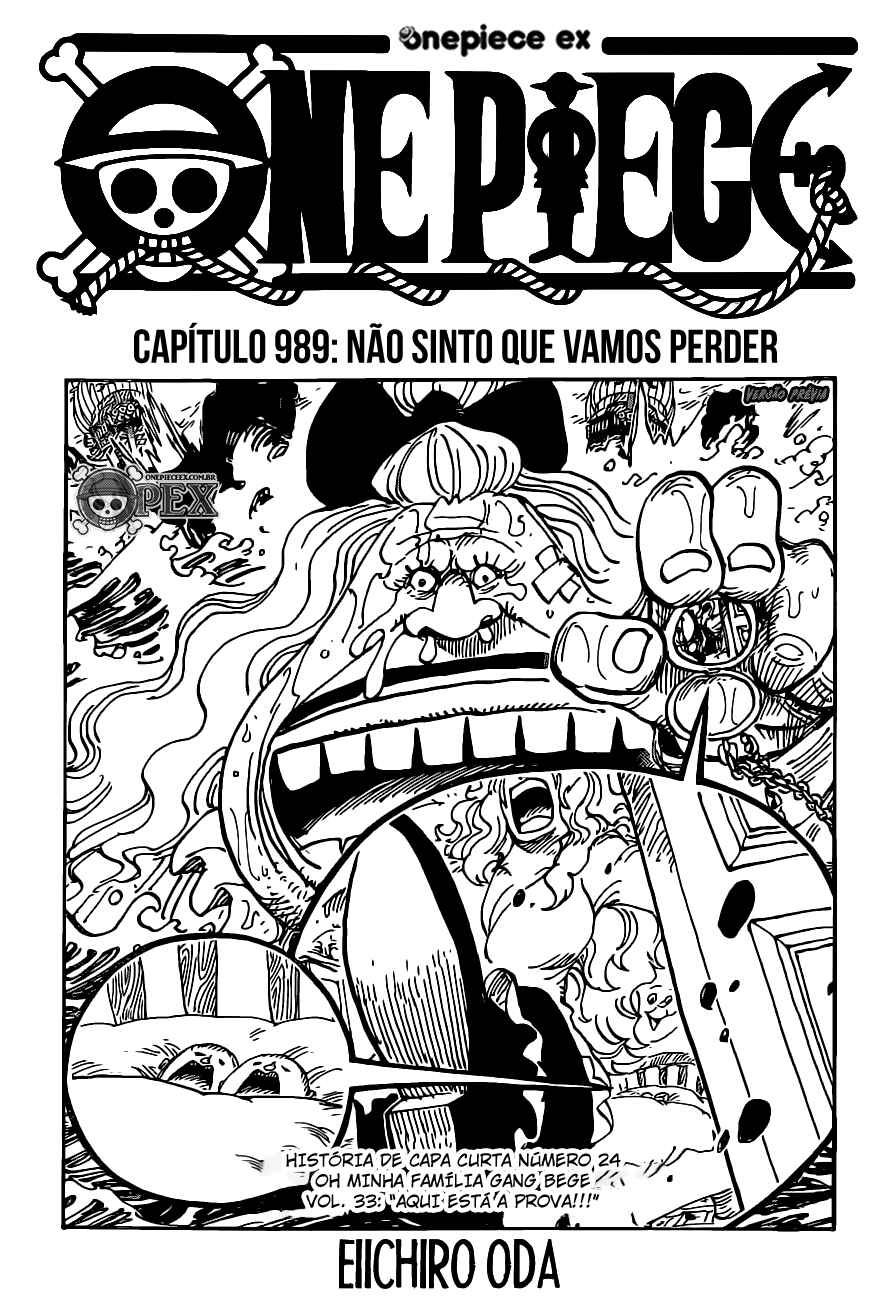 One Piece capítulo 989 página 1