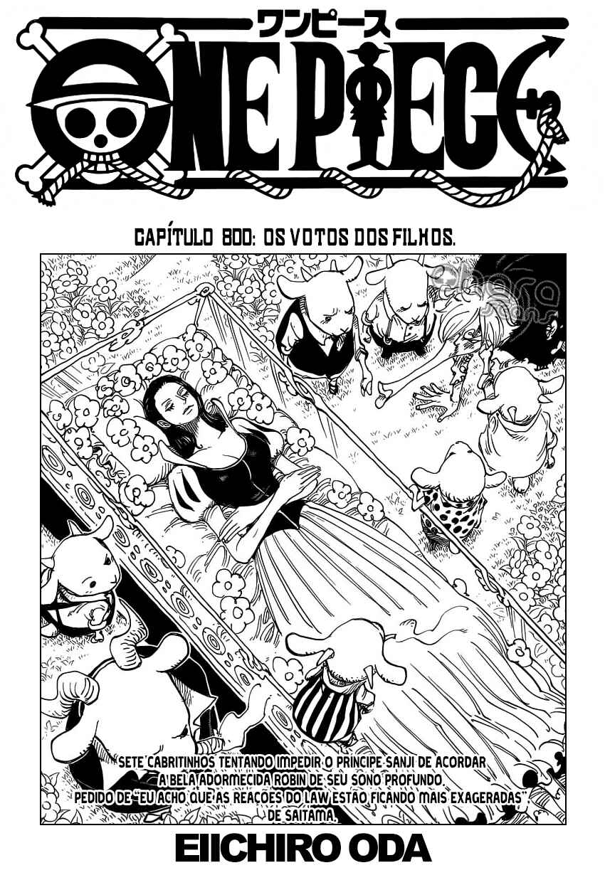One Piece capítulo 800 página 3