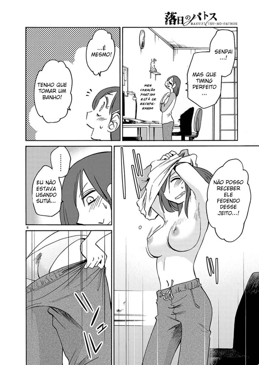 Rakujitsu no Pathos capítulo 68 página 8