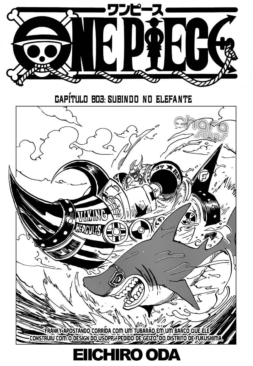 One Piece capítulo 803 página 3