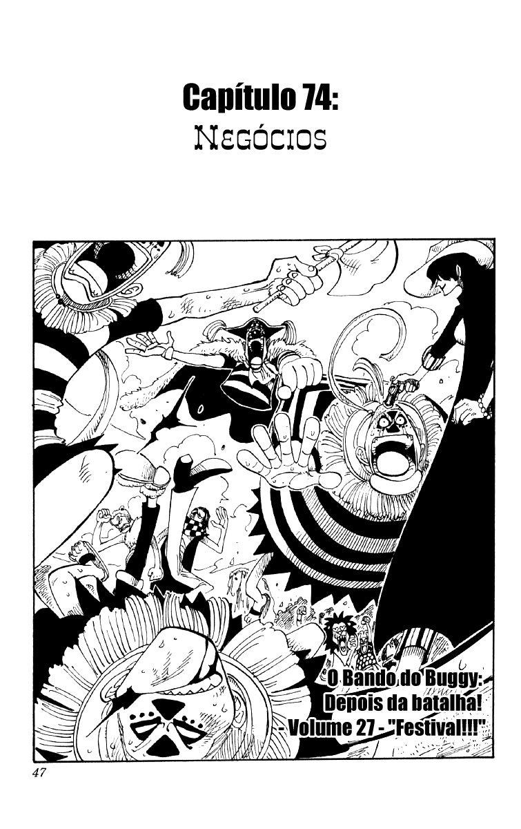 One Piece capítulo 74 página 1