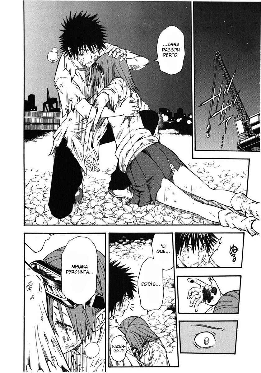 Toaru Majutsu no Index Gaiden: Toaru Kagaku no Railgun capítulo 36 página 8