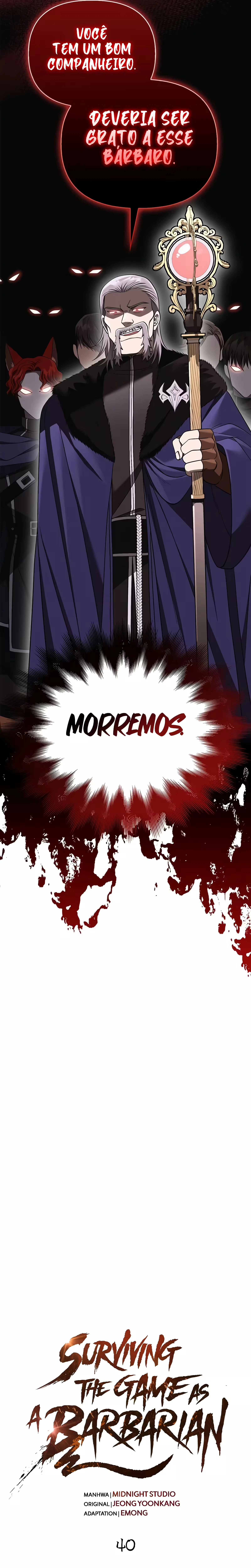 Sobrevivendo no Jogo Como um Bárbaro capítulo 40 página 7
