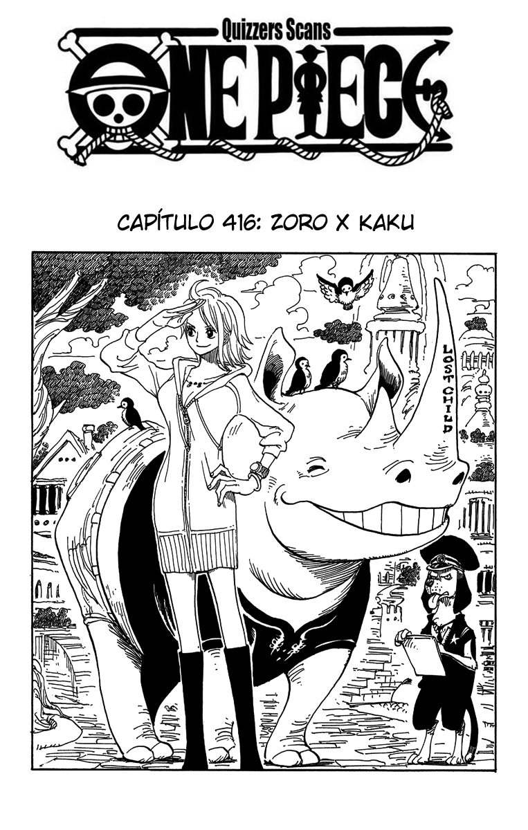 One Piece capítulo 416 página 1