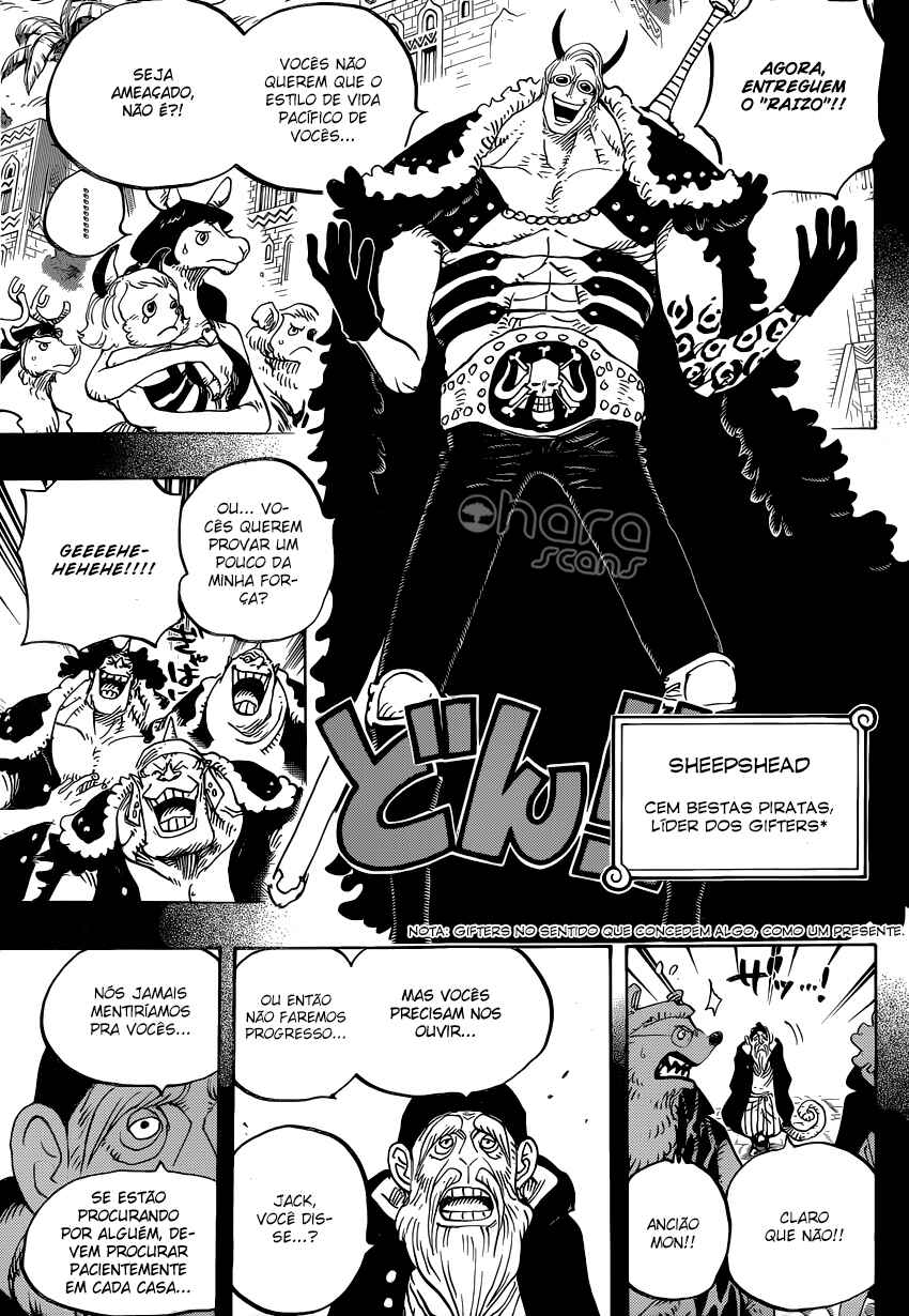 One Piece capítulo 808 página 6