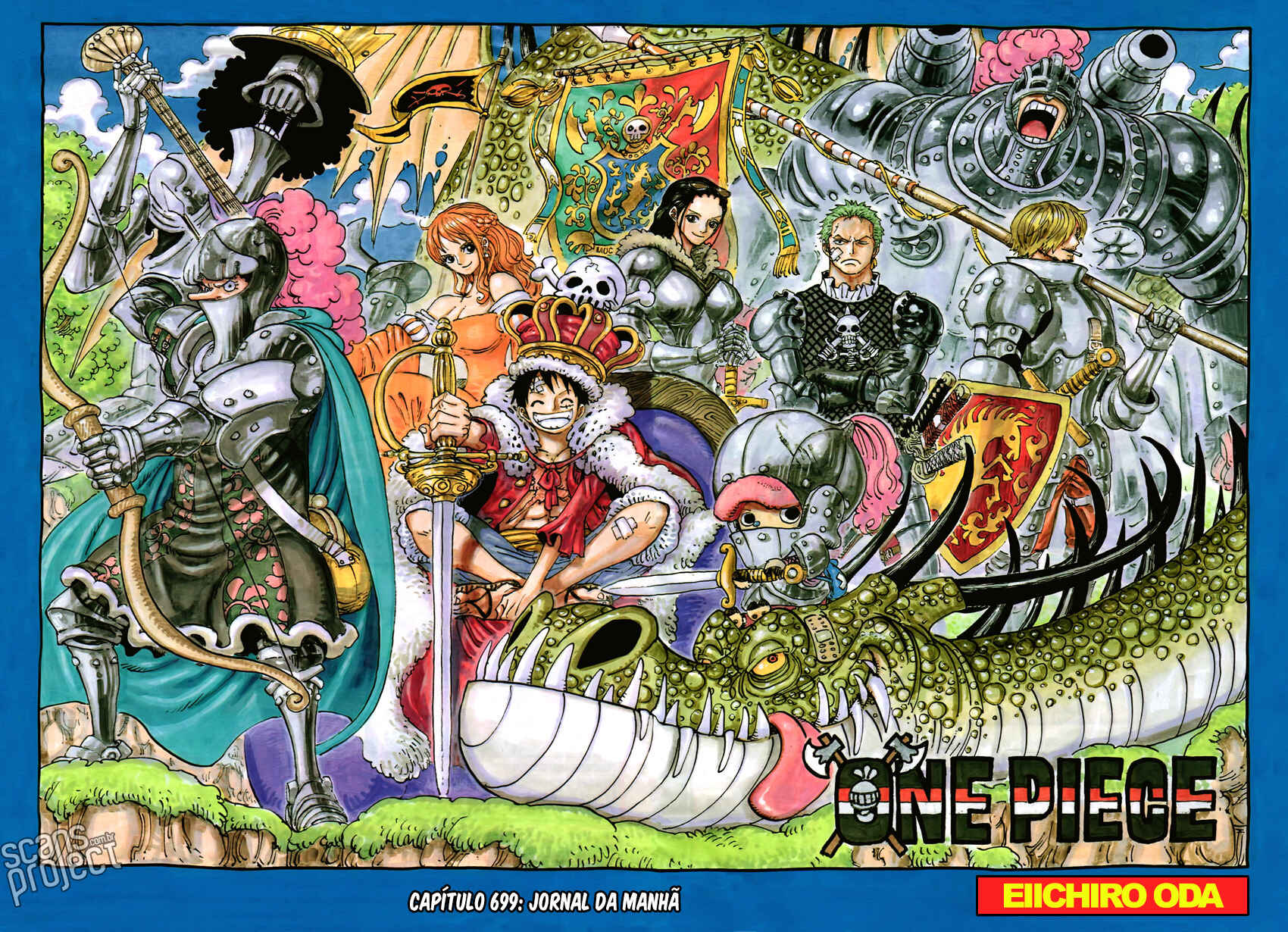 One Piece capítulo 699 página 3