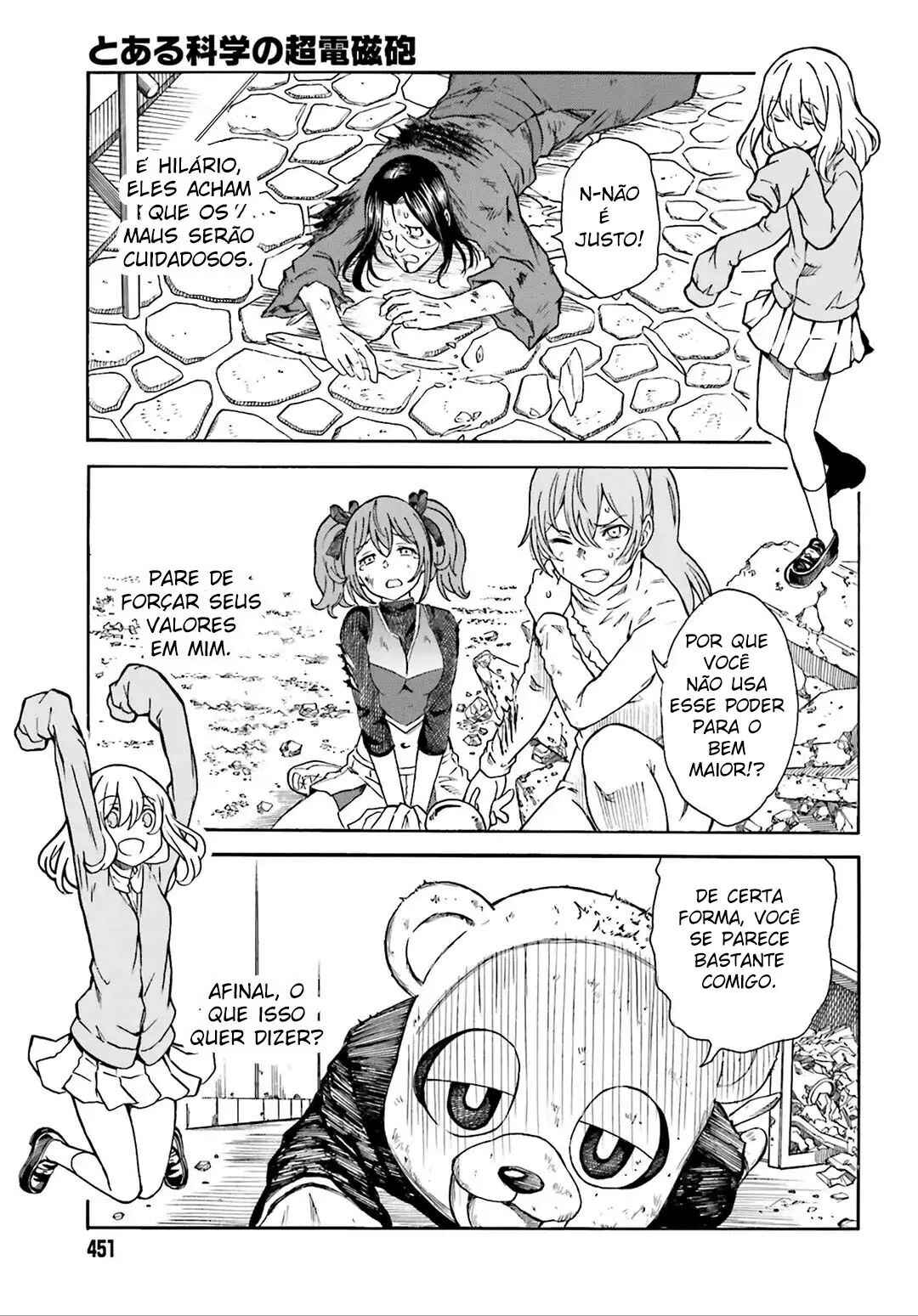 Toaru Majutsu no Index Gaiden: Toaru Kagaku no Railgun capítulo 110 página 8