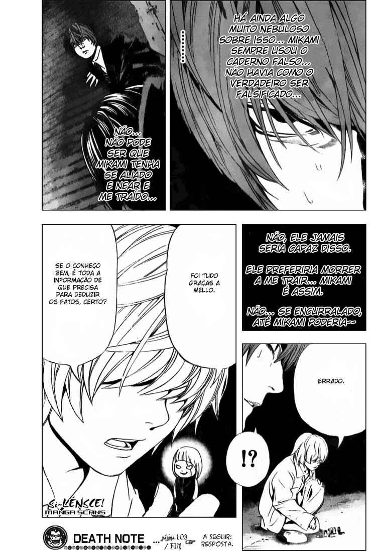 Death Note capítulo 103 página 18