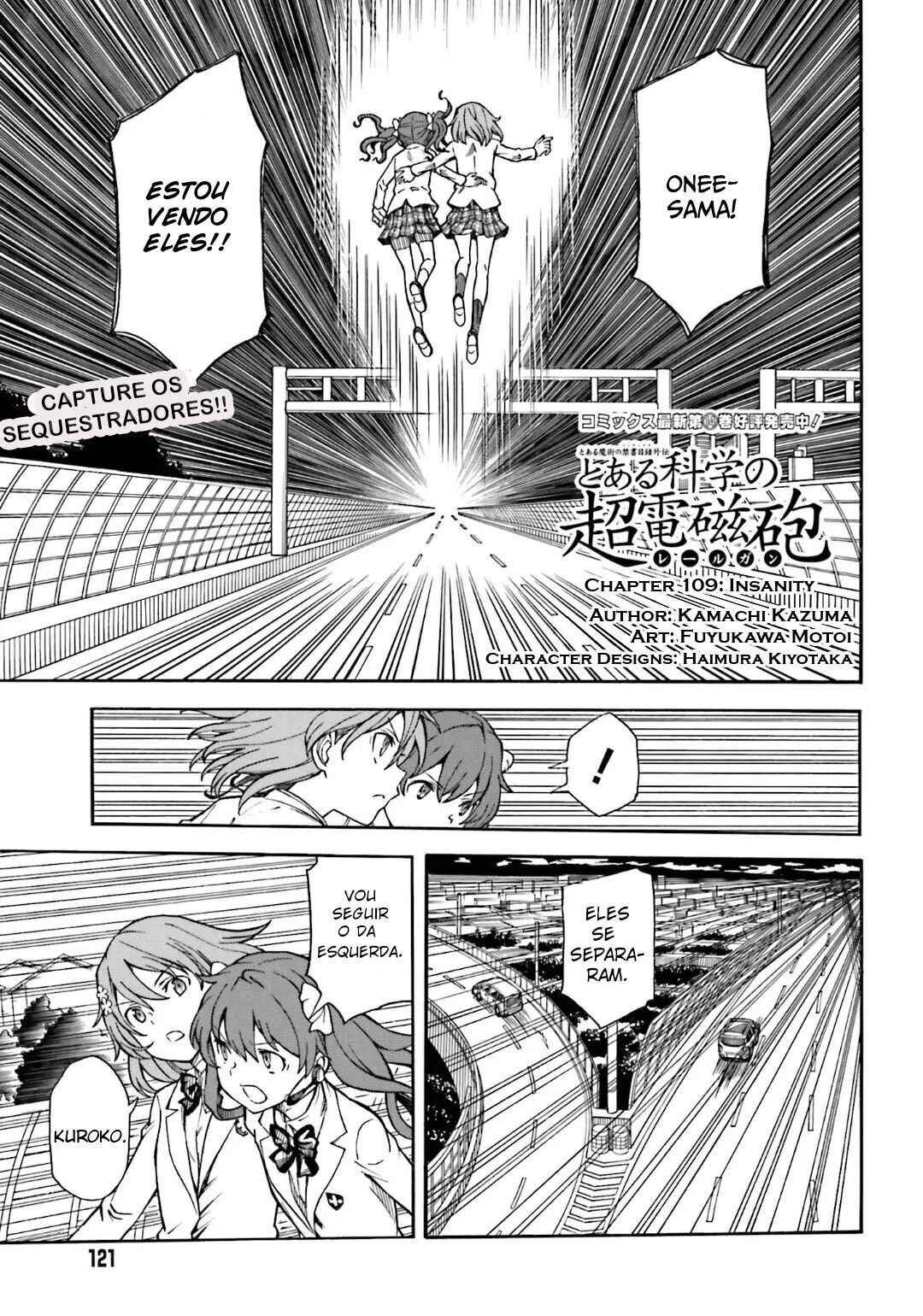 Toaru Majutsu no Index Gaiden: Toaru Kagaku no Railgun capítulo 109 página 1