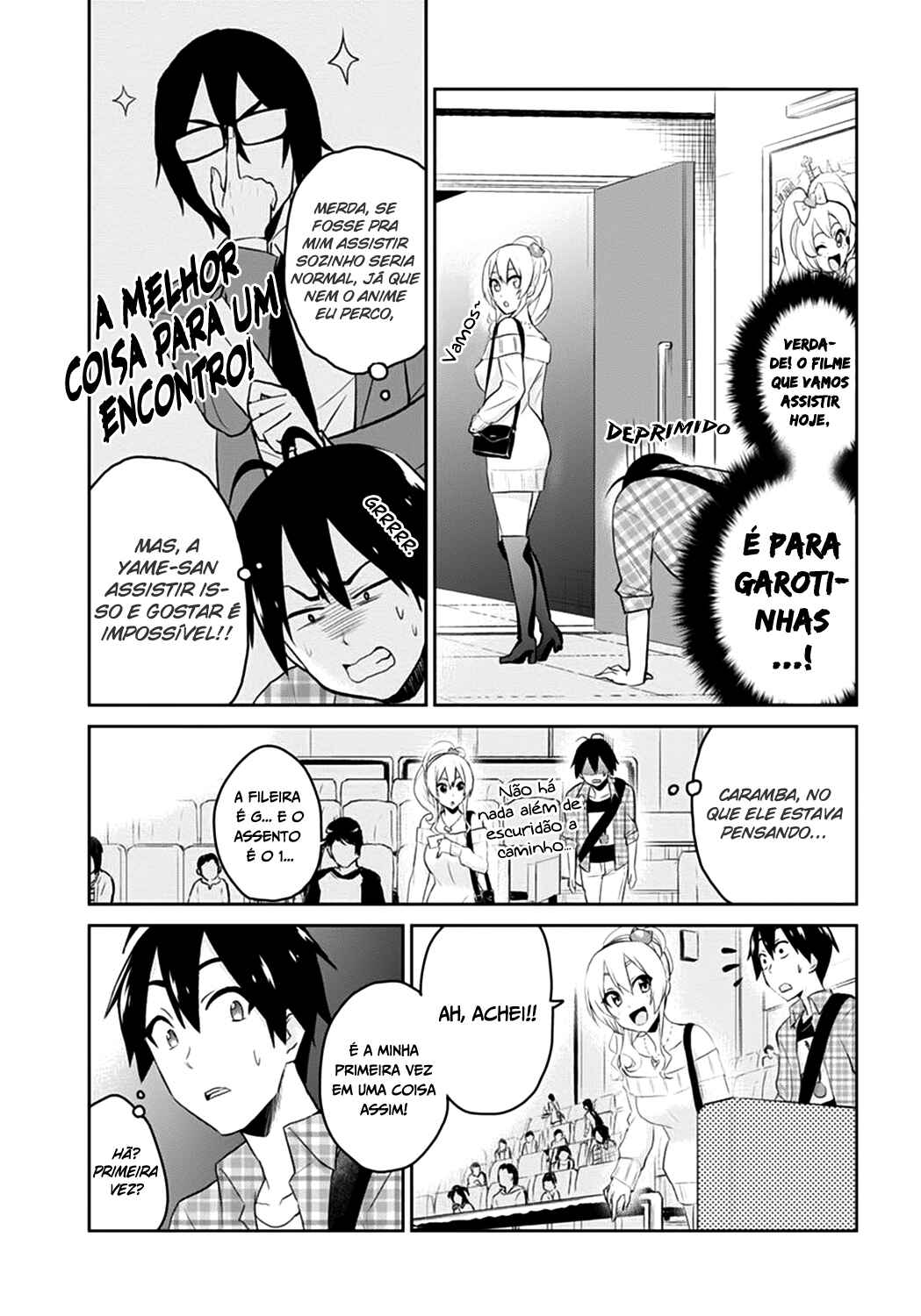 Hajimete no Gal capítulo 9 página 8