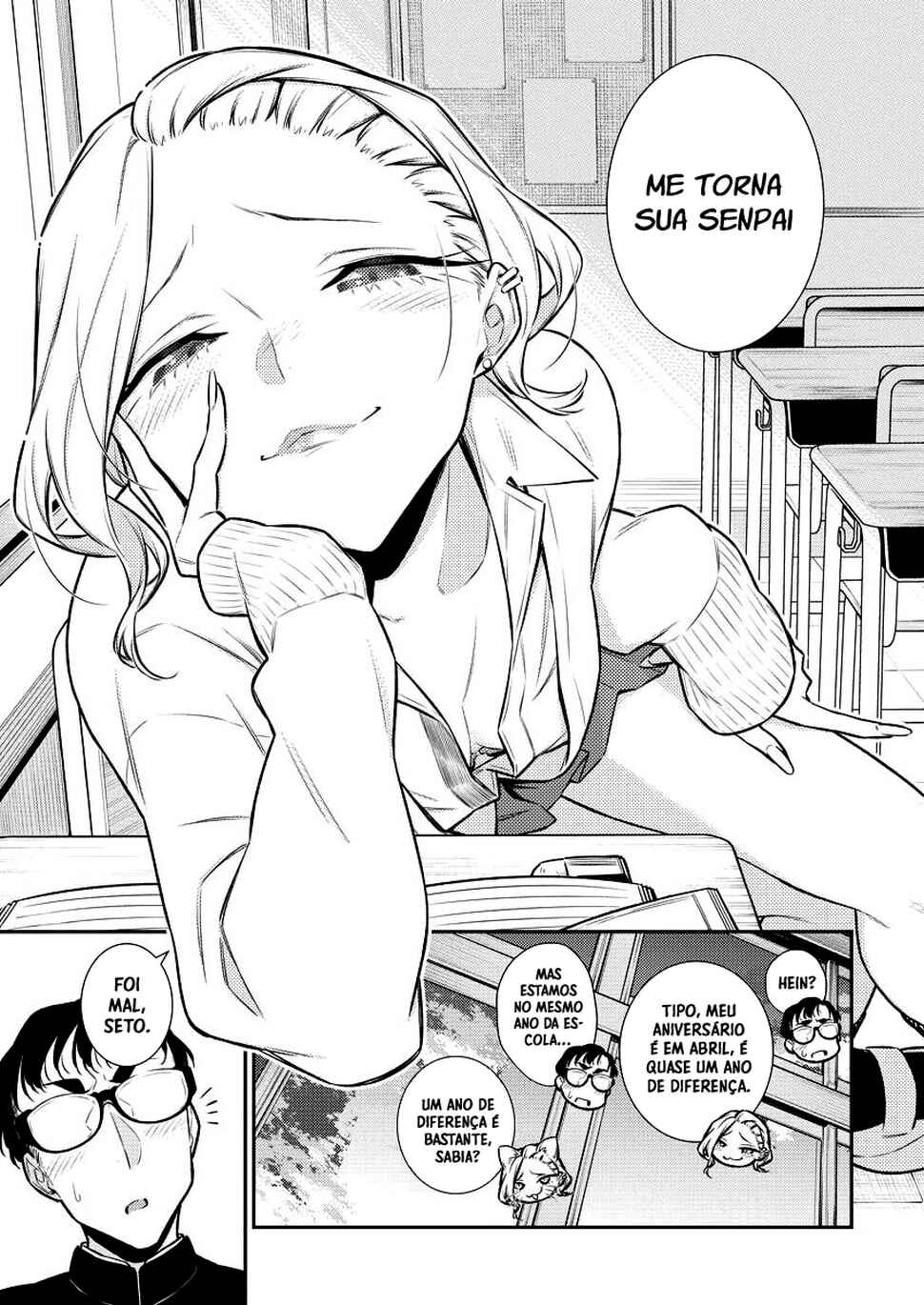 Yancha Gal no Anjou-san capítulo 110 página 8